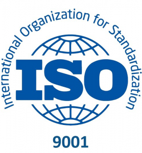 ISO 9001 quality management standard logo